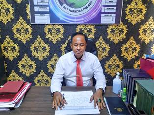 Selama Operasi Antik Lancang Kuning 2021 Polres Siak Ungkap 21 Kasus Narkoba dengan 28 Tersangka