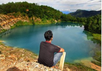 Ondeh Mandeh, Birunya Danau Sawahlunto Bikin Ingin Segera ke Sana