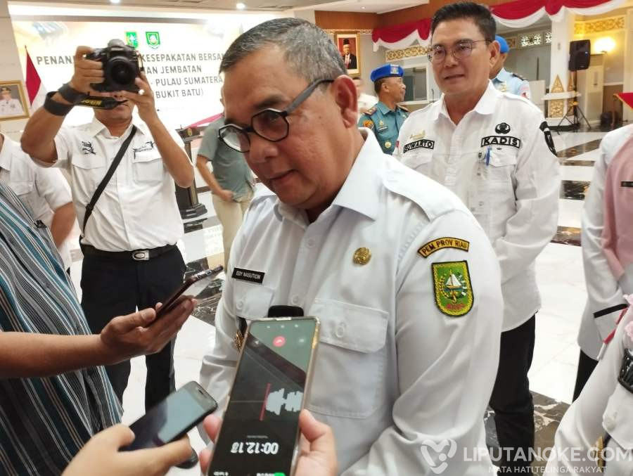 Gubri Targetkan Pembangunan Jembatan Pulau Bengkalis-Pulau Sumatera Selesai 1 Periode Jabatan