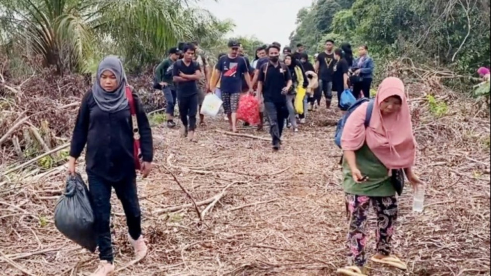 Hendak Berangkat ke Malaysia, Lanal Dumai Gagalkan 31 Calon Pekerja Migran Indonesia