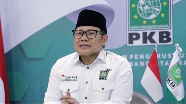 Tetap Yakin PKB Juara 1 di Jatim,  Soal Hadirnya Mahfud, Muhaimin Hanya Respons Begini
