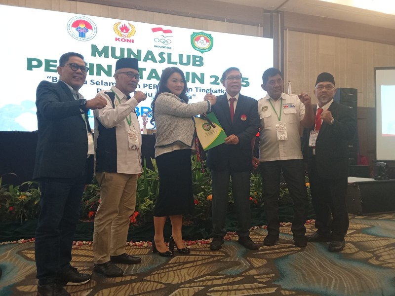 HBL Jadi Wanita Pertama Pimpin Pertina,Terpilih Secara Aklamasi  di Munaslub