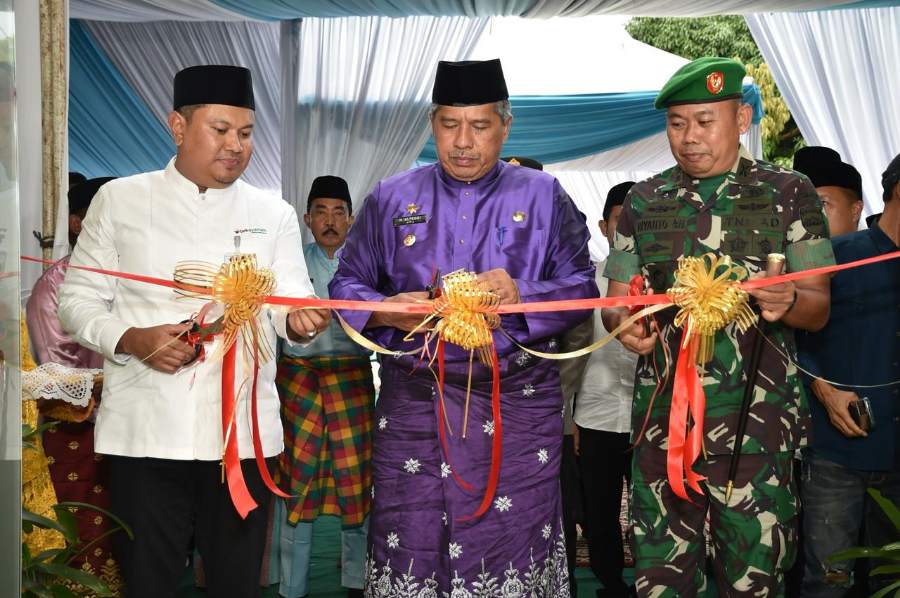 Semakin Dekat dengan Masyarakat, Kedai BRK Syariah Hadir di Kampung Belutu Siak