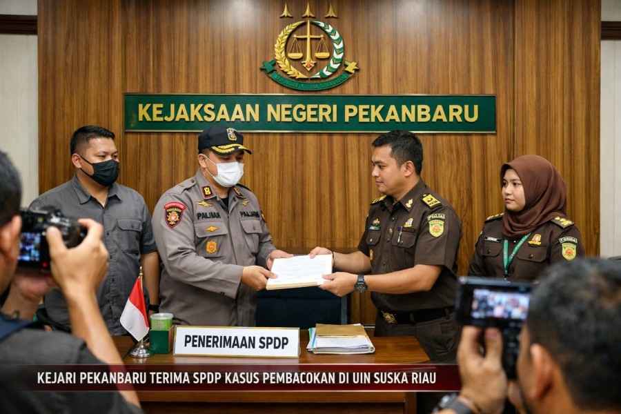 Kejari Pekanbaru Terima SPDP Kasus Pembacokan di Kampus UIN Suska Riau