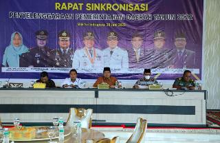 Bupati Alfedri Pimpin Rakor Sambut Hari Raya Idul Adha 1443 H & Pelaksanaan Qurban