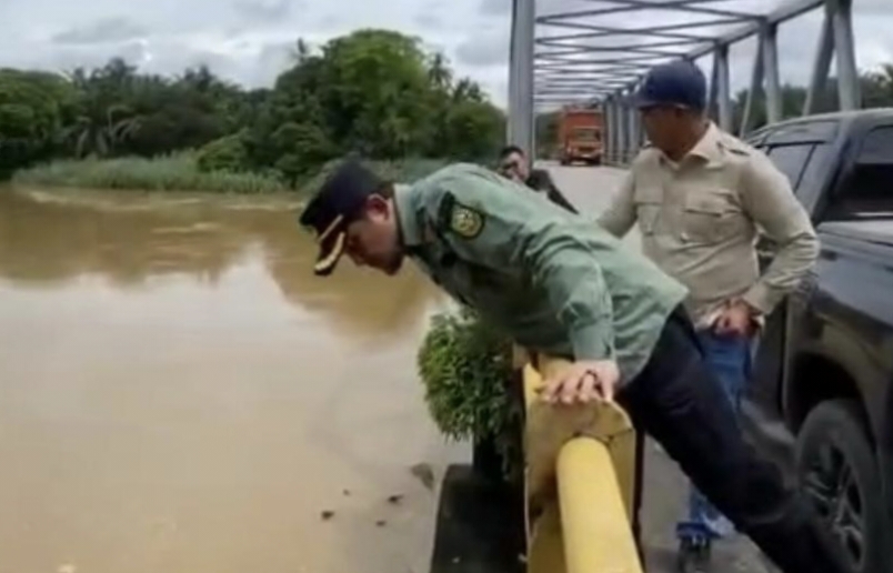 Terdampak Banjir, Ruas Jalan Desa Sontang Menuju Duri Perlu Penanganan Serius