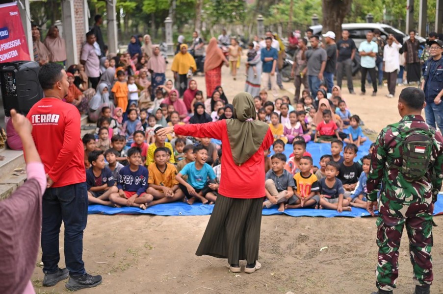Telkomsel Hadirkan Pendampingan Psikososial bagi 2.000 Anak Terdampak Bencana di Sumatera
