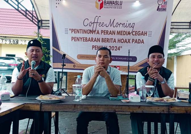 Bawaslu Siak Awasi Bantuan Sembako Korban Banjir, Zulfadli: Sedekah Boleh, Asal Tak Bermuatan Politik