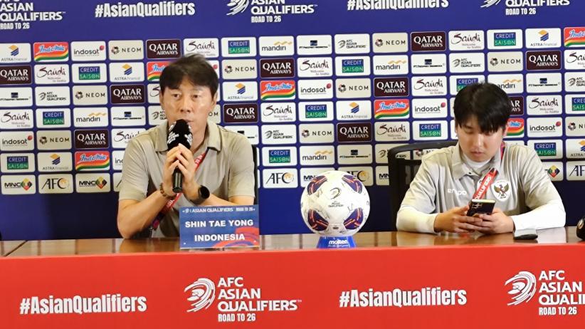Raih 2 Poin dari Dua Laga, STY Mulai Fokus Pikirkan Strategi Timnas Indonesia Lawan Bahrain dan China