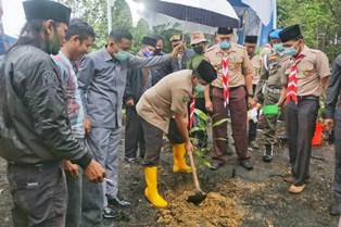 Ini Bumi Perkemahan yang Baru di Kabupaten Siak, Alfedri Menamakannya Telago Batin Bungsu Minas