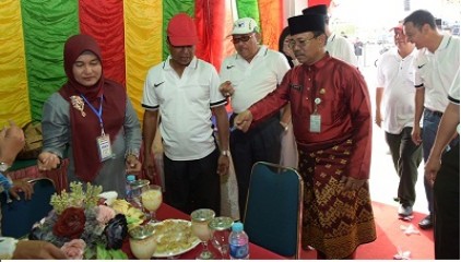 Ramaikan Pekan Industri Makanan dan Kerajinan Bengkalis