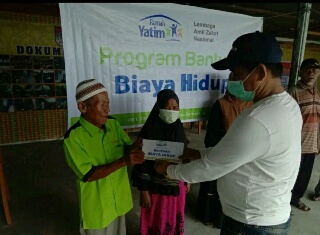 Rumah Yatim Bantu Warga Prasejahtera Kelurahan Sungai Sibam Pekanbaru
