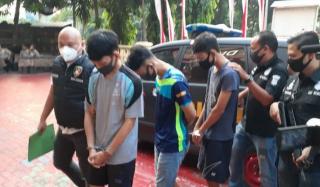 Lima Pembegal Polisi Dibekuk di Bekasi