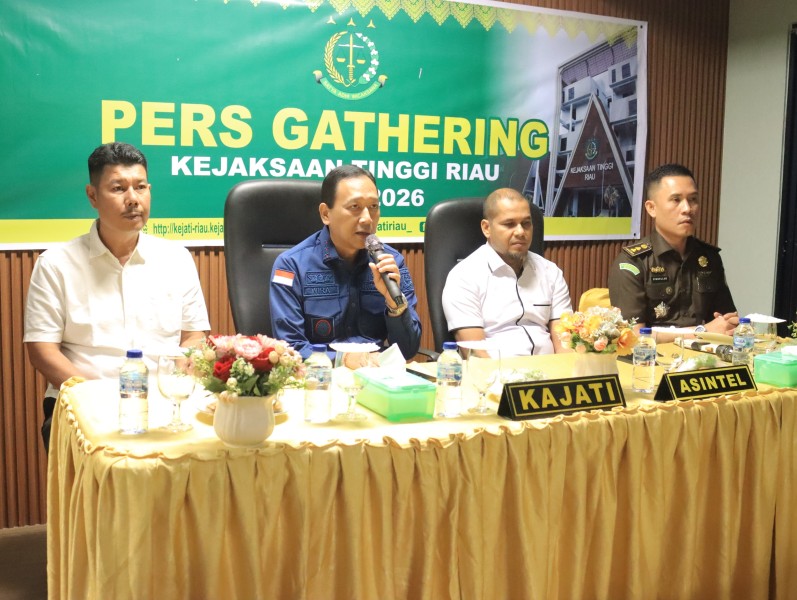 Kajati Riau Buka Ruang Komunikasi dengan Pers, Ini Pesannya!