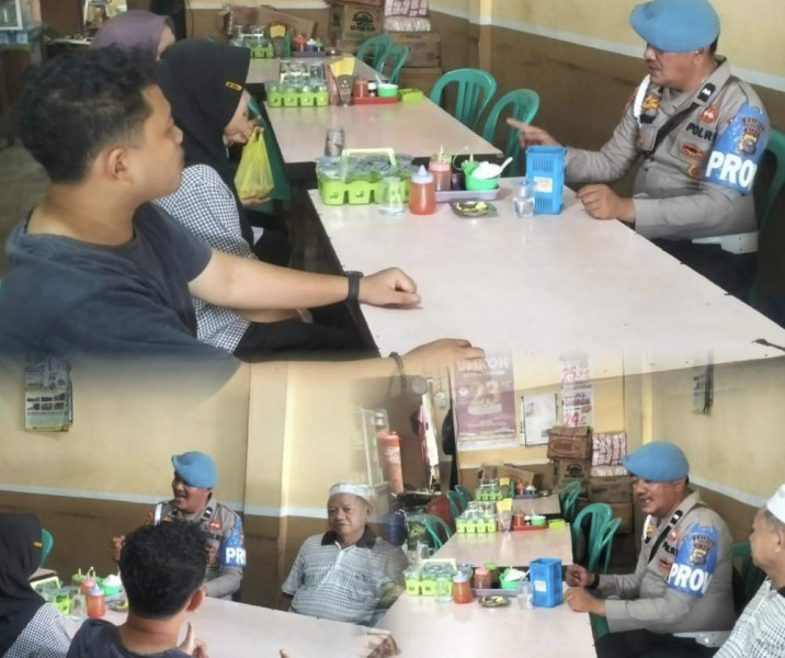 Polsek Tempuling Lakukan Himbauan Kamtibmas dan Edukasi Pasca Pilkada 2024