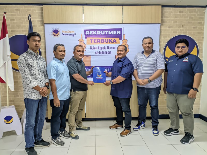 Tujuh Balon Kepala Daerah Mendaftar ke DPW NasDem Riau