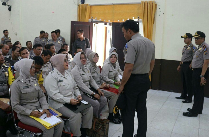 Ratusan Personel Polres Inhil Ikuti Pemeriksaan Psikologis 