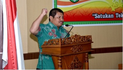 Bupati Amril Buka Raker KONI se-Kabupaten Bengkalis