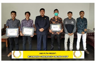 Berharap Kuansing Lebih Baik, Video Pendek Ari Akbar Raih Trophy Andi Putra