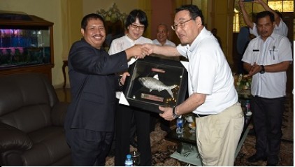 Bupati Amril Diundang Khusus Walikota Ube