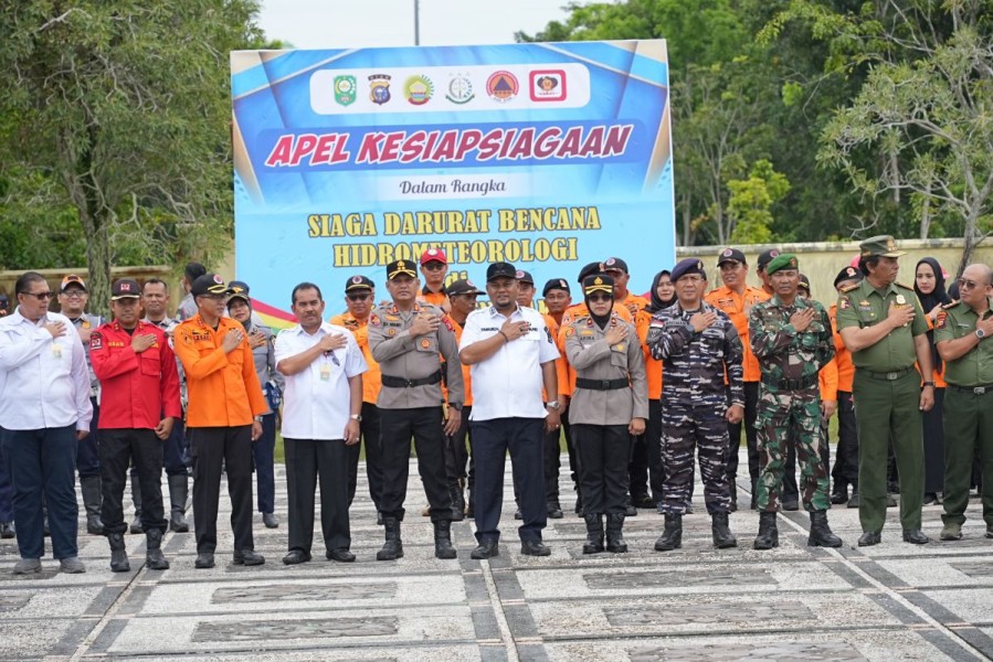 Pemkab Siak Gelar Apel Kesiapsiagaan Darurat Bencana Alam Antisipasi Banjir