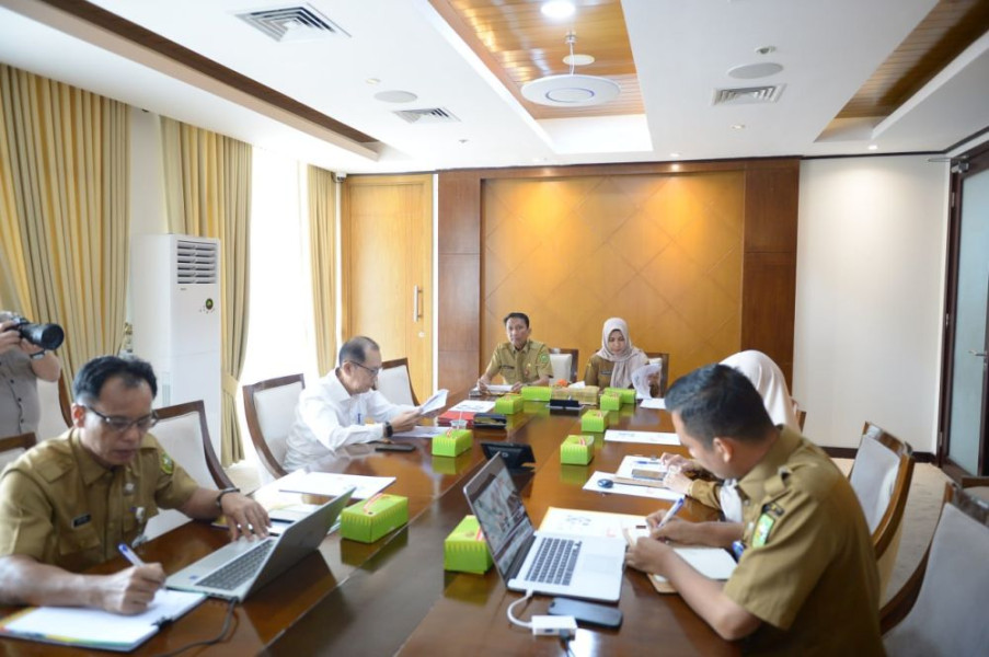 Evaluasi Kinerja, RSUD Arifin Achmad Sepakat Rapat Bersama Dewas Setiap Tiga Bulan