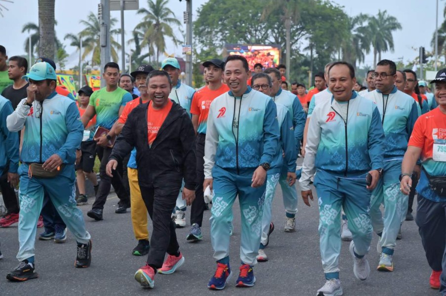 Apresiasi Riau Bhayangkara Run 2025, Gubri Wahid: Jaga Alam Titipan Anak Cucu Kita!