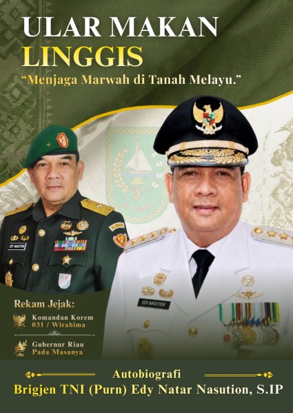 Menjaga Marwah di Tanah Melayu: Edy Natar Nasution Luncurkan Autobiografi 'Ular Makan Linggis' Dua Hari Lagi