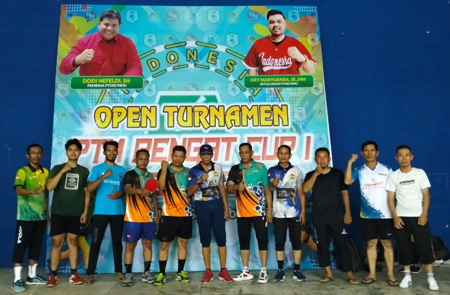 Digelar di GOR Danau Raja, PTMSI Inhu Gelar Kejuaraan Terbuka se-Riau