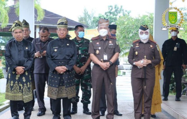 Ketua DPRD Inhil Sambut Kunker Kajati Riau