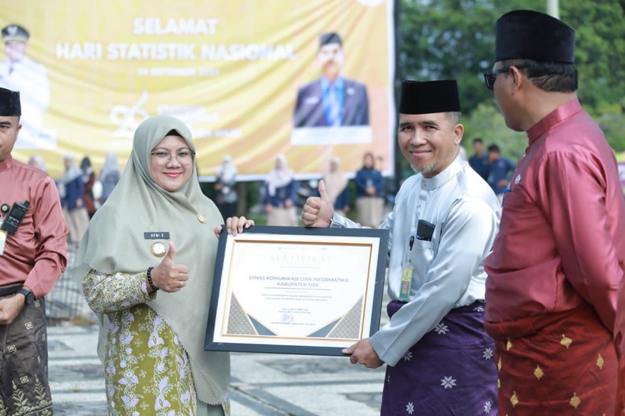 Hari Statistik Nasional 2025 di Siak, Afni Sebut Data Valid Kebijakan Lebih Tepat Sasaran