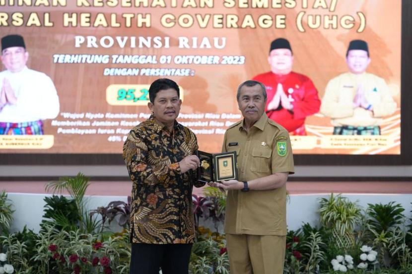 Riau Kini Berpredikat UHC, Kepesertaan JKN Capai 95,27 Persen