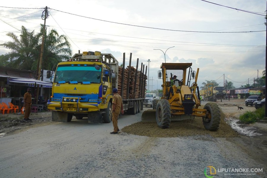 Bupati Siak Dukung Sikap Tegas Gubri Wahid Tindak Perusahaan Perusak Jalan