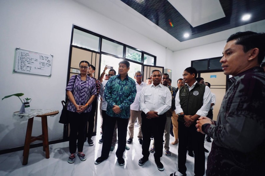 Gubri Dampingi Menhut dan Hashim Djojohadikusumo Kunjungi Pusat Penyelamatan Satwa YAD Arsari