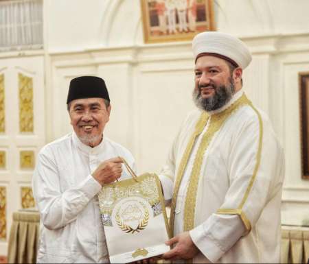 Gubernur Syamsuar Terima Kunjungan Silaturahmi Mufti Darul Fatwa Australia