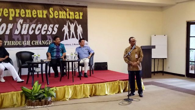 Kadiskop dan UMKM Riau Dukung Wirausahawan Muda