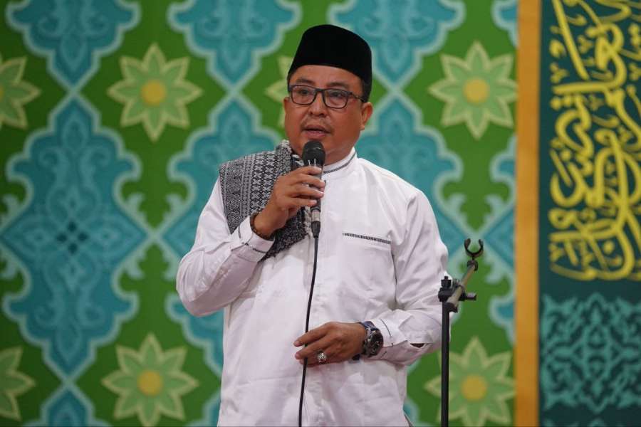Safari Ramadhan di Rokan Hilir, Pj Sekdaprov Riau Indra: Sekalian Balik Kampung