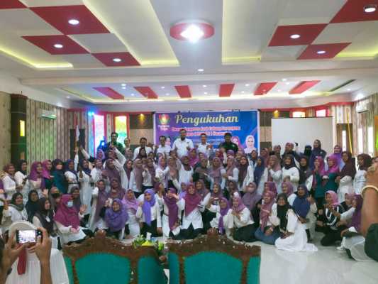 DPAC PB se-Inhu Dikukuhkan, Ade Agus Hartanto Nyatakan Maju Calon Bupati Inhu 2024