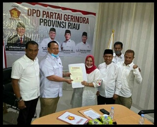 Kasmarni-Bagus Makin PEDE di Bengkalis Usai Terima SK Dukungan dari Partai Besutan Prabowo