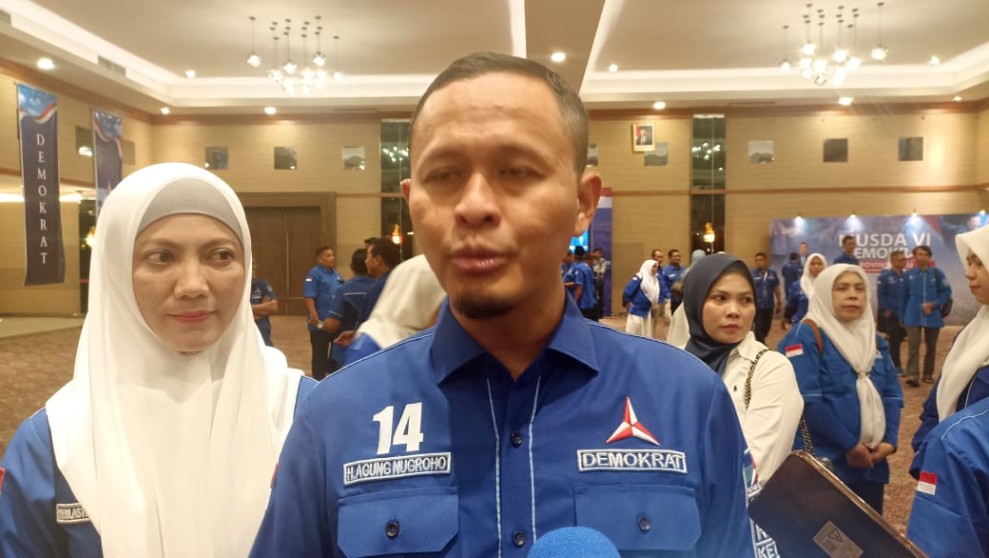 Agung Nugroho Kembali Pimpin Demokrat Riau Periode 2026-2031 Secara Aklamasi