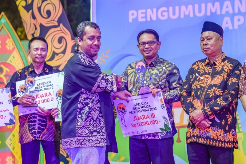 Penilaian Apresiasi Desa Wisata Tahun 2023, Ini 12 Desa Wisata di Riau Peraih Penilaian Terbaik