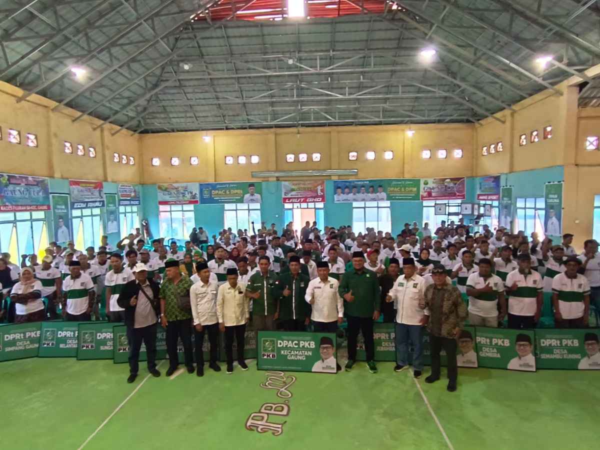 Target Kemenangan di 2024, Ketua DPW PKB Riau Lantik DPAC dan Ranting Kecamatan Gaung
