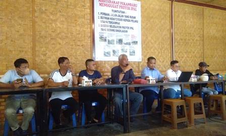 Rasa tak Nyaman Warga Pekanbaru Memuncak, Tim Advokat Pejuang Riau Akan Gugat Proyek IPAL