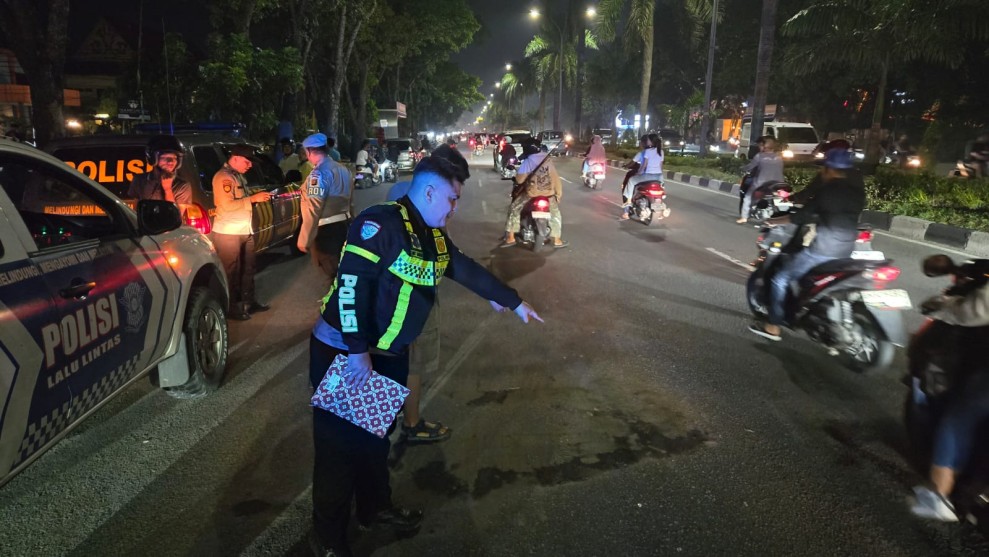 Tragis, Pemuda 25 Tahun Tewas Usai Tabrakan Beruntun di Sudirman Pekanbaru