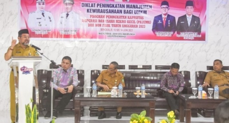 Diskop Menggelar Diklat Pelaku UMKM, Ini Harapan Pemkab Bengkalis
