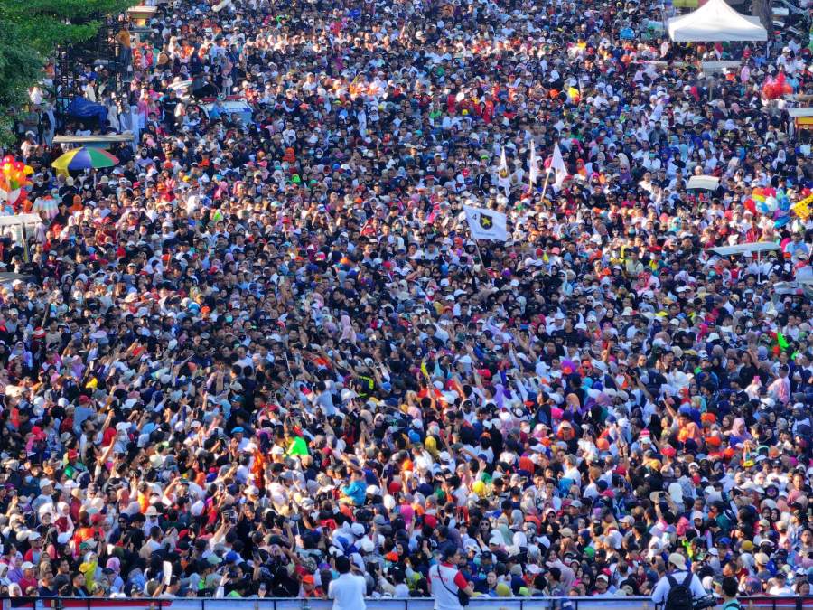 Cak Imin di Tengah Lautan Massa, Tangkap Denyut Nadi Perubahan di Makasar