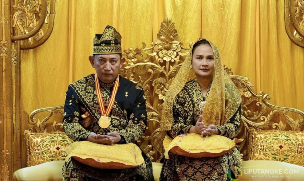 Ini Alasan LAM Riau Berikan Anugerah Adat Ingatan Budi Kapolri Tuan Listyo Sigit