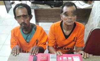 Sat Narkoba Polres Siak Tangkap 2 Orang Kasus Narkoba di Sungai Apit