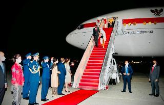 Kunjungan Kerja, Presiden Jokowi Tiba di Washington DC