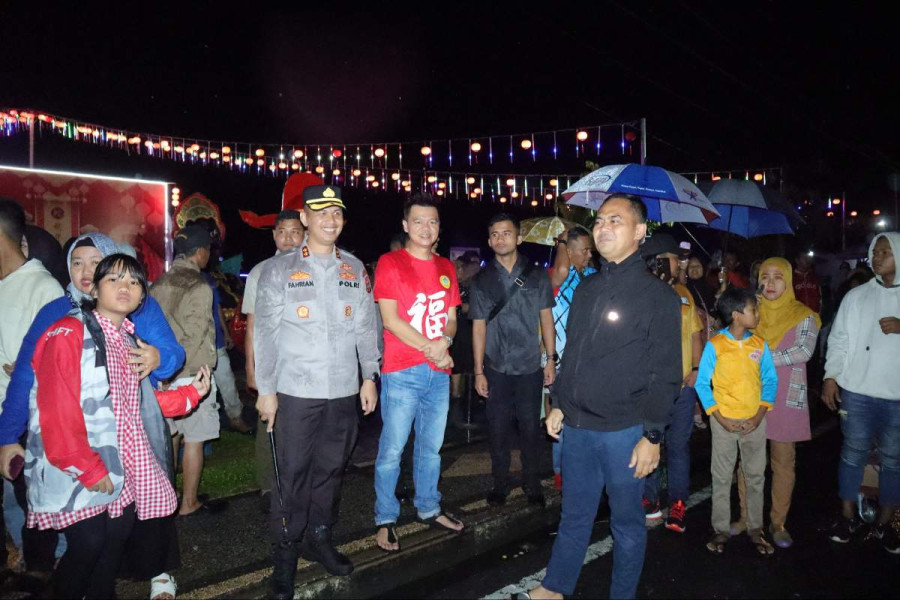 Tahun Baru Imlek 2025 di Inhu Berlangsung Meriah, PSMTI Suguhkan Pawai dan Atraksi Barongsai